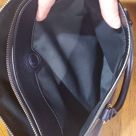 Coach Metallic Blue Mia Bag - Picture 12 of 15